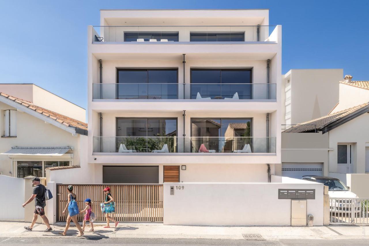 South-Of-France T2 Neuf Haut De Gamme, Climatise, Parking Gratuit, 2Eme Ligne Balcon Carnon-Plage Exterior foto